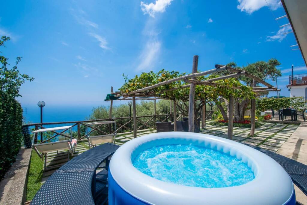 Holiday House Nuvola In Amalfi Coast Furore Exterior foto